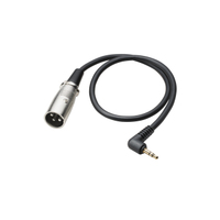 3.5 MM (1/8&quot;) TRS (MALE) TO XLR (MALE) AUDIO CABLE WITH BALANCED OUTPUT; 0.5 M (19.7&quot;)